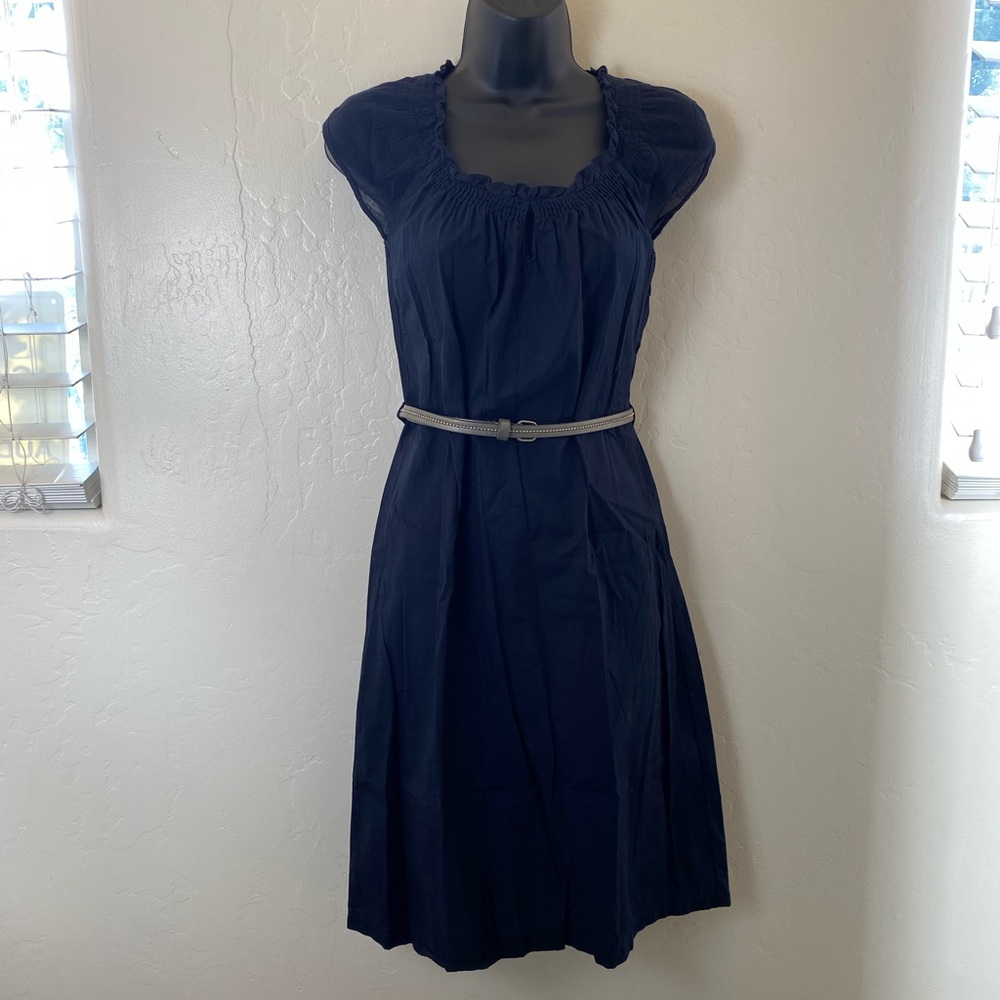 Converse Navy Blue 100% cotton Dress Size XS NWOT
